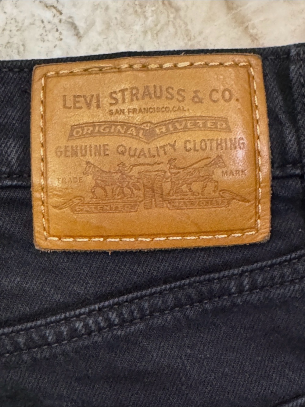 Black High-Rise Straight Women's Jeans - Picture 7 of 13